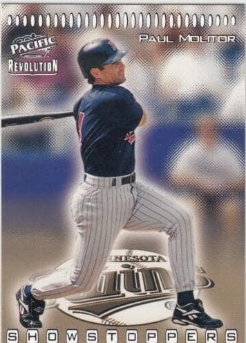 Paul Molitor 1998 panini Pacific Revolution