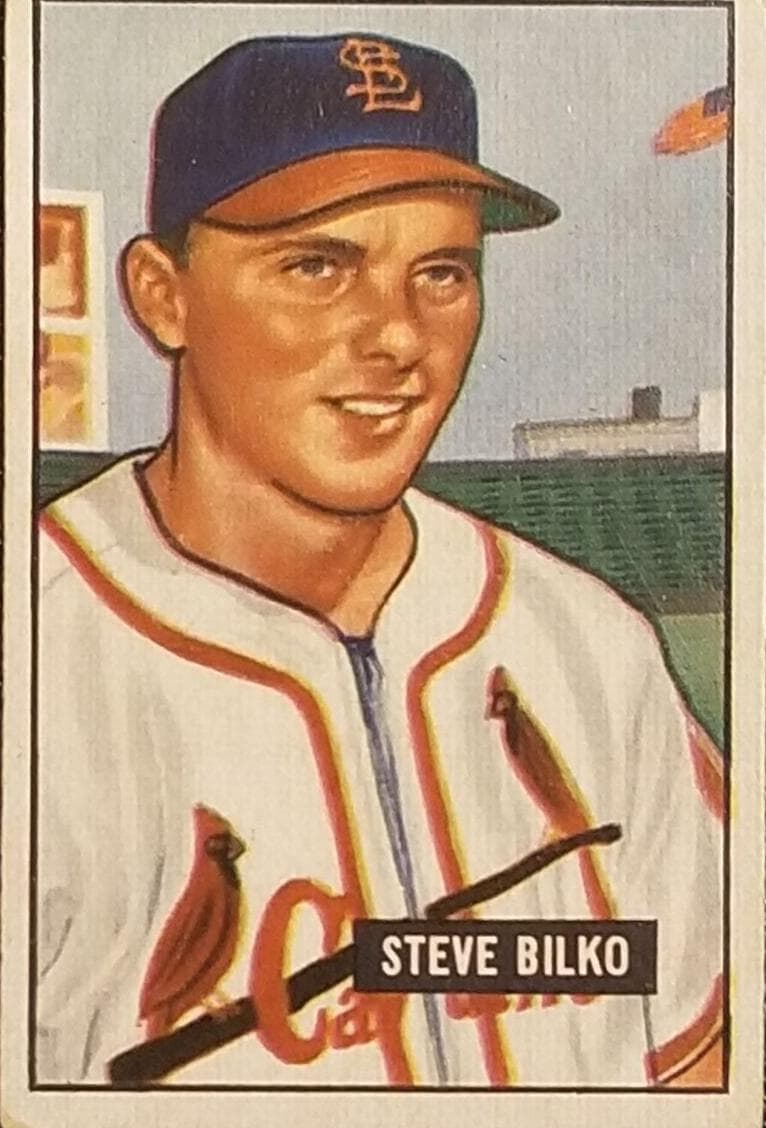 Steve Bilko 1951 bowman Bowman