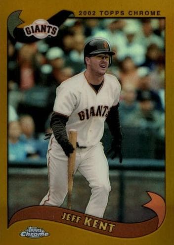 Jeff Kent 2002 topps Topps Chrome