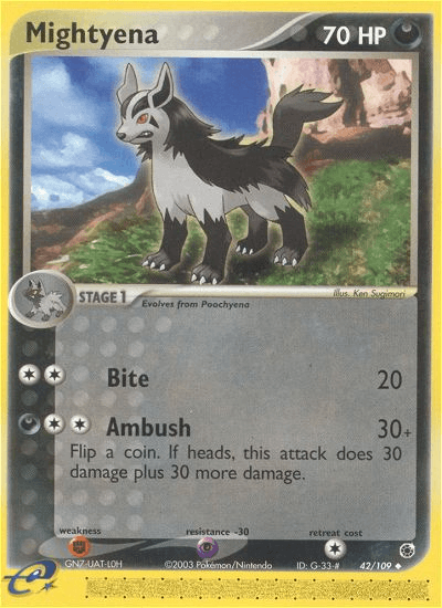 Mightyena 2013 Pokemon