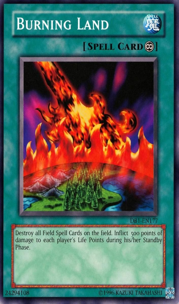 Burning Land 2004 Yu-Gi-Oh! Dark Beginning 1