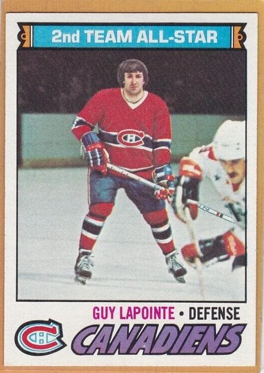 Guy Lapointe 1977 topps Topps