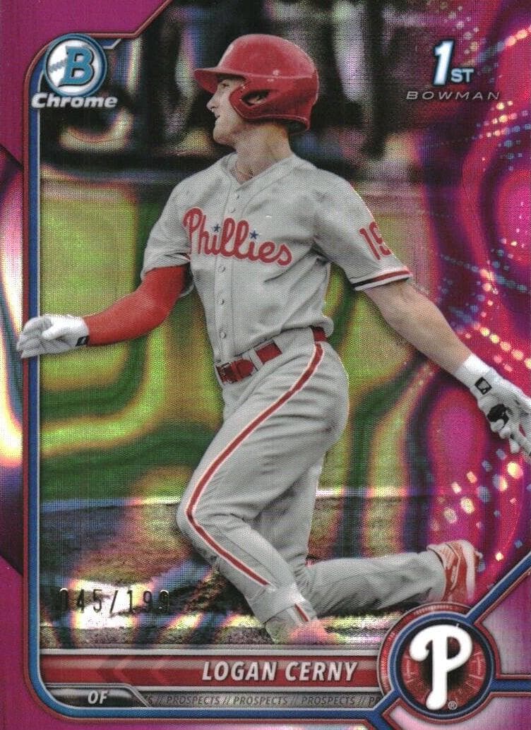 Logan Cerny 2022 bowman Bowman