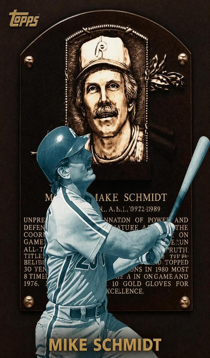 Mike Schmidt 1999 topps Topps