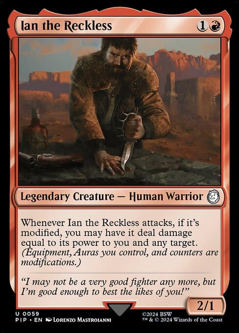 Ian the Reckless 2024 Magic: The Gathering