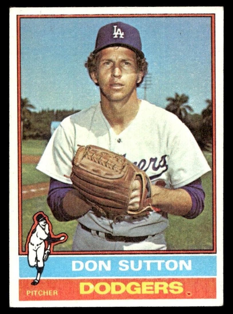 Don Sutton 1976 topps Topps