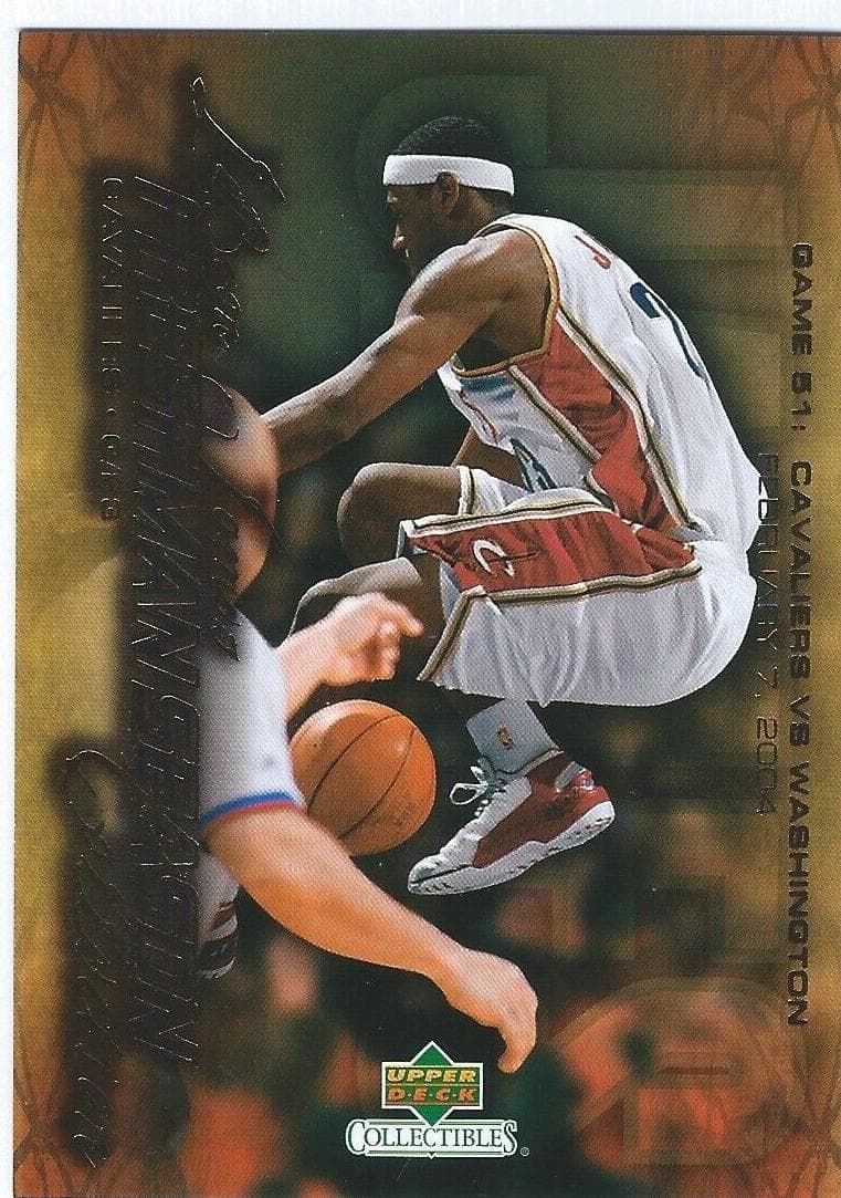 LeBron James 2004 upper-deck Collectibles Lebron James Freshman Season