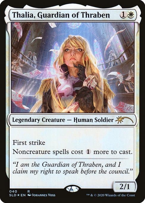 Thalia, Guardian of Thraben 2019 Magic: The Gathering Secret Lair Drop