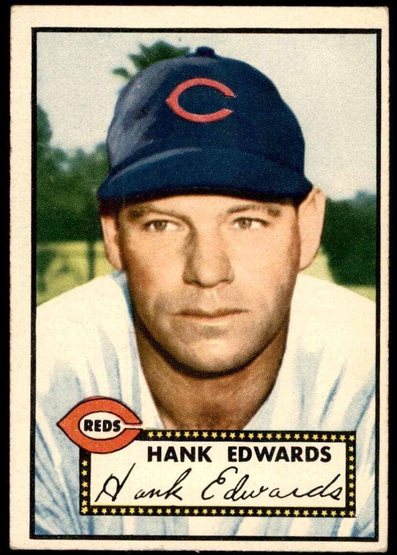 Hank Edwards 1952 topps Topps