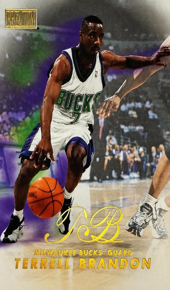 Terrell Brandon 1998 fleer SkyBox Premium