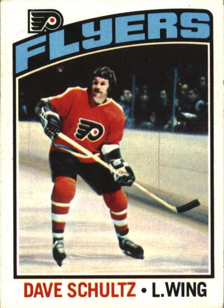 Dave Schultz 1976 topps Topps