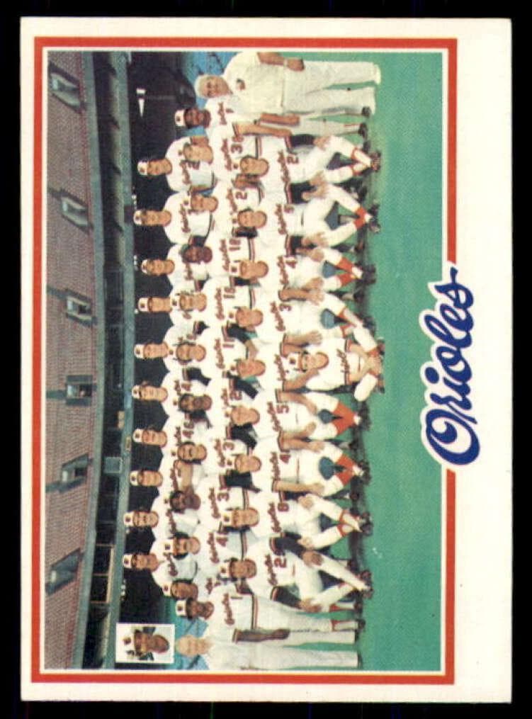 Baltimore Orioles 1978 topps Topps