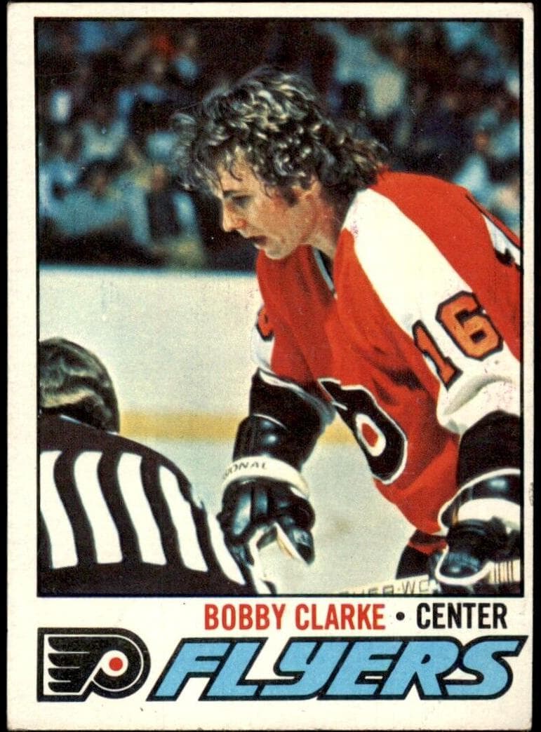 Bobby Clarke 1977 topps Topps