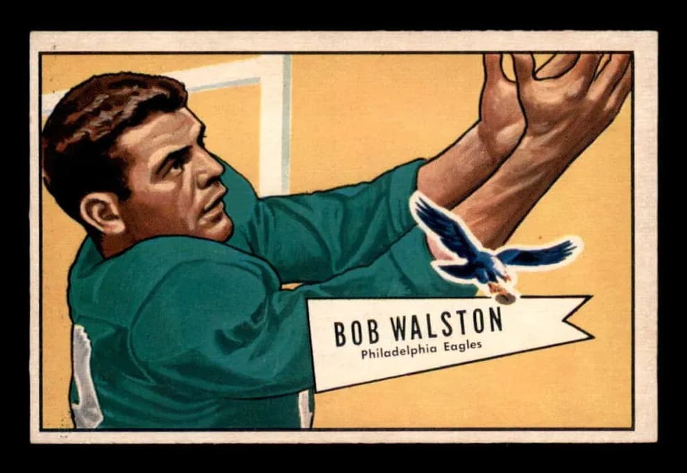 Bobby Walston 1952 bowman Bowman Large