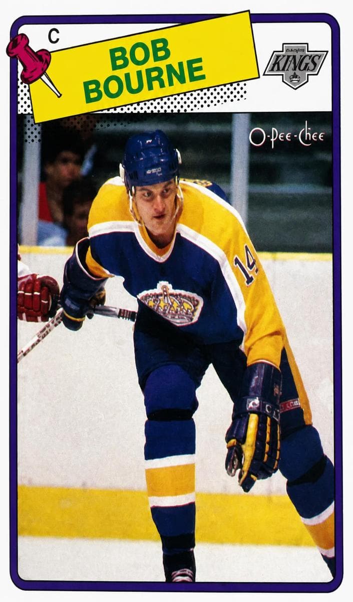 Bob Bourne 1988 topps