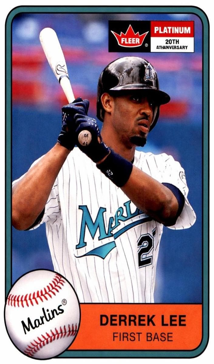 Derrek Lee 2001 fleer Fleer Platinum