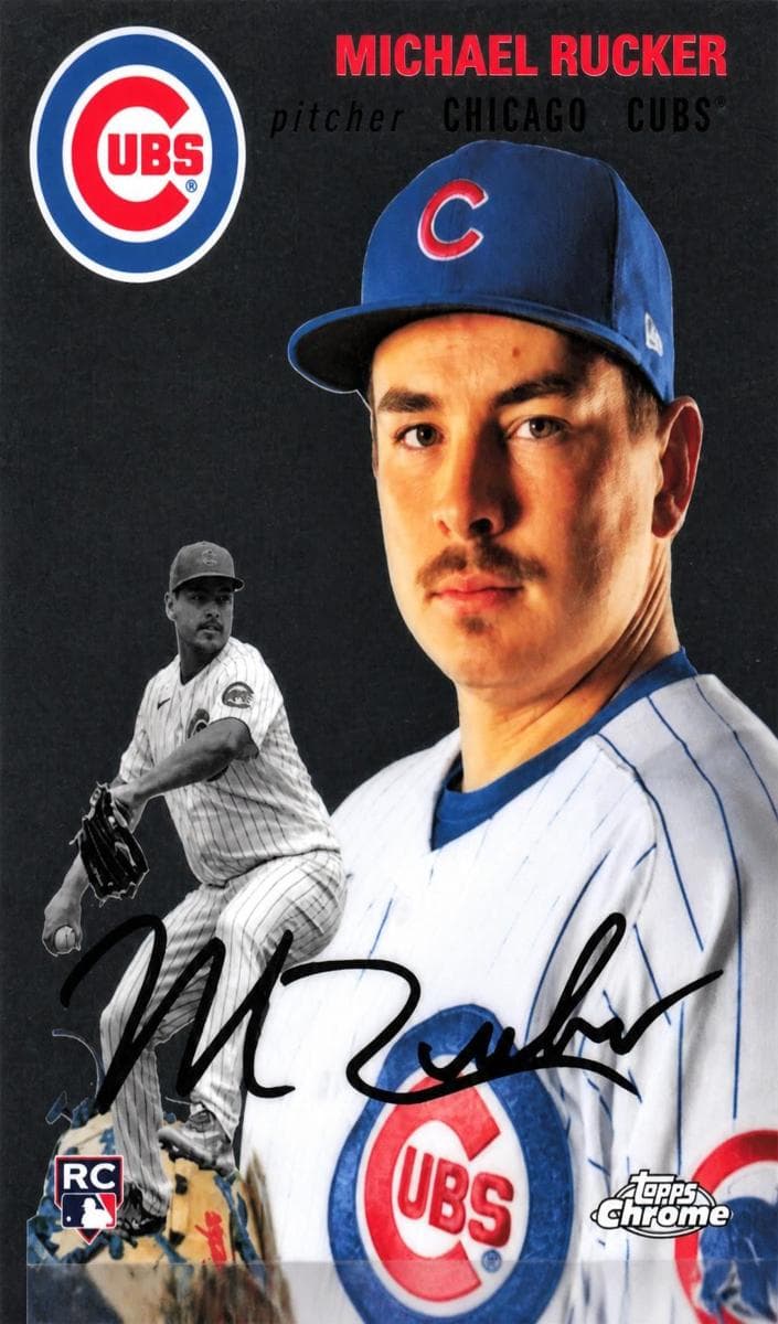 Michael Rucker trading card