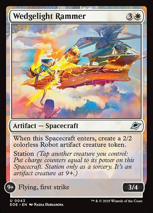 Wedgelight Rammer 2025 Magic: The Gathering Edge of Eternities
