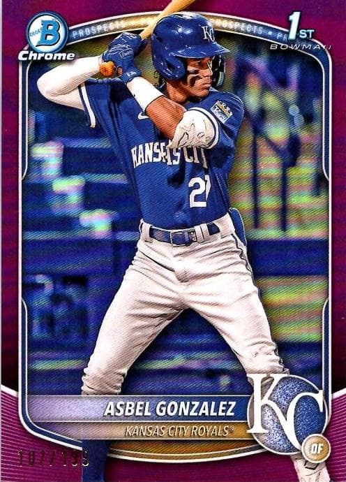 Asbel Gonzalez trading card