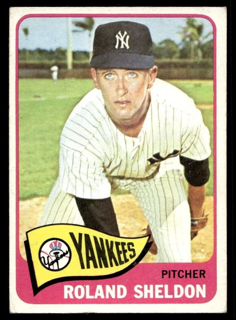 Roland Sheldon 1965 topps Topps