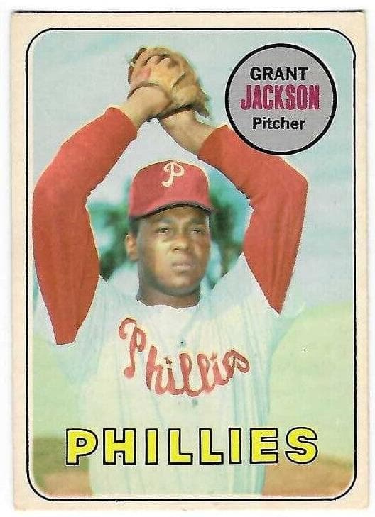 Grant Jackson 1969 topps O-Pee-Chee