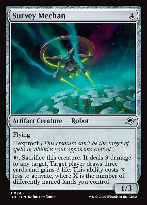 Survey Mechan 2025 Magic: The Gathering Edge of Eternities
