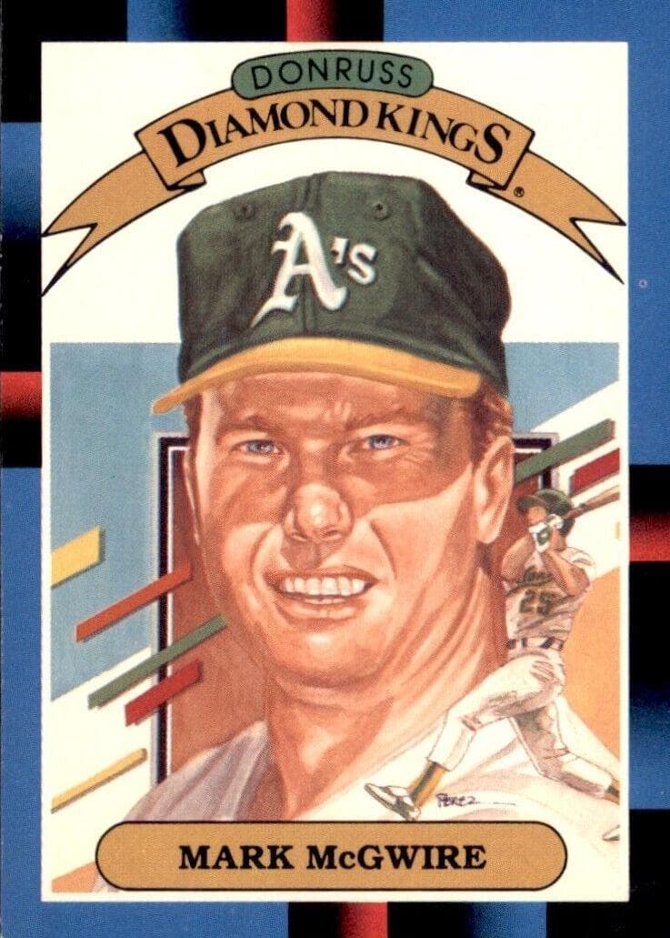 Mark McGwire 1988 leaf Leaf