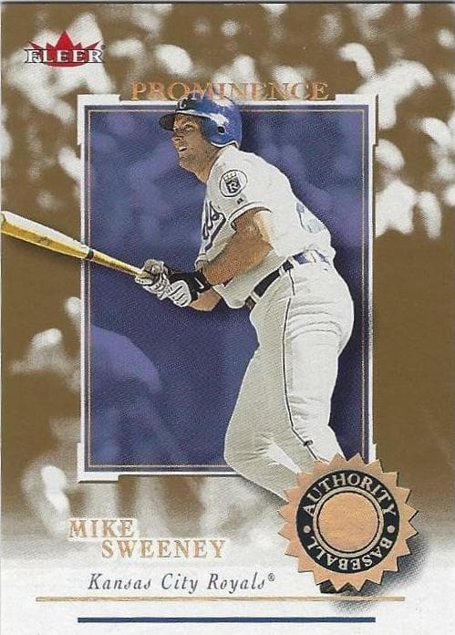 Mike Sweeney 2001 fleer Fleer Authority