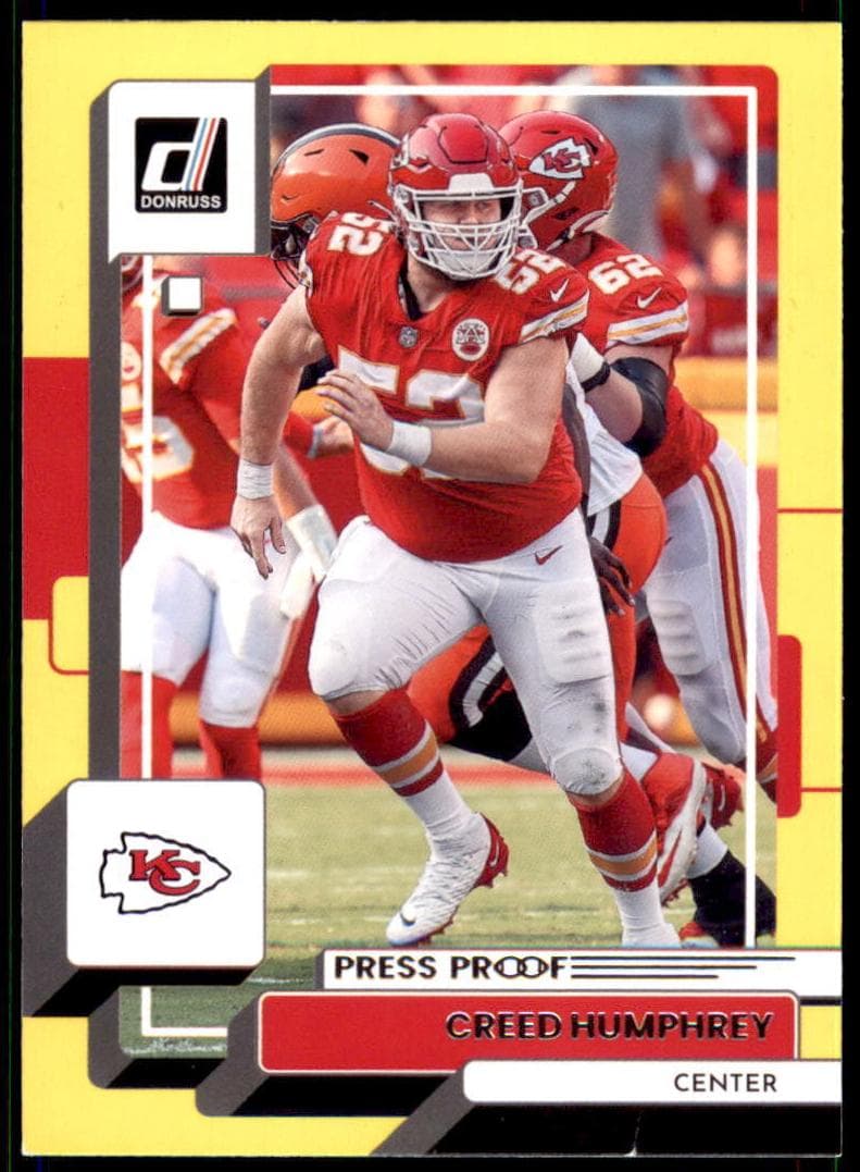 Creed Humphrey trading card