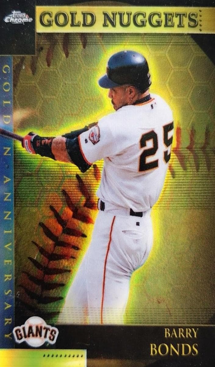 Barry Bonds 2001 topps Topps Chrome