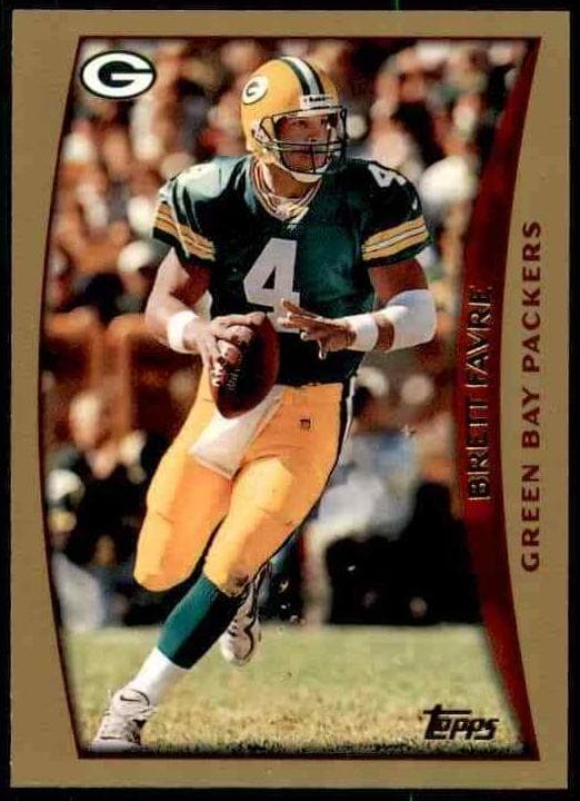 Brett Favre 1998 topps