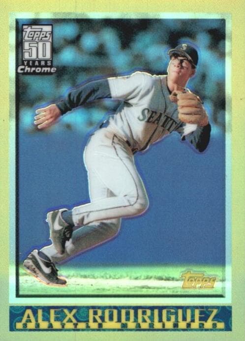 Alex Rodriguez 2001 topps Topps Chrome