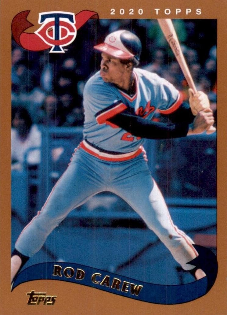 Rod Carew 2020 topps