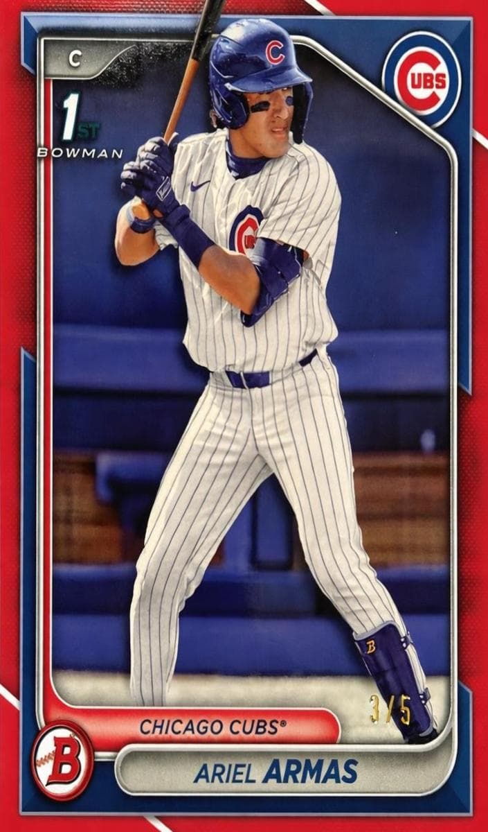Ariel Armas 2024 bowman Bowman Draft