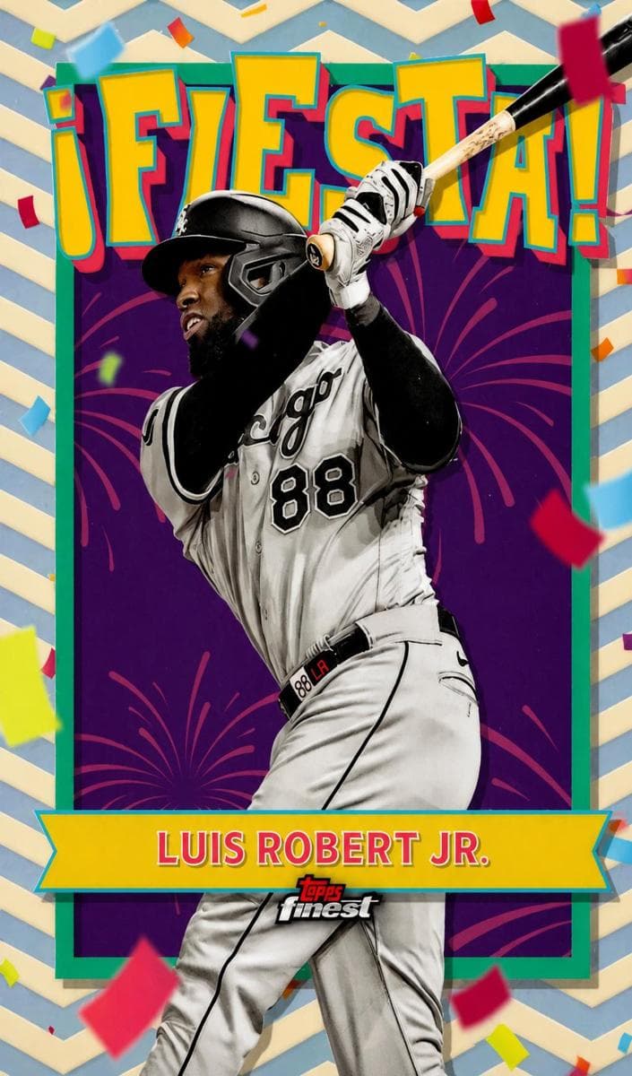 Luis Robert Jr. trading card