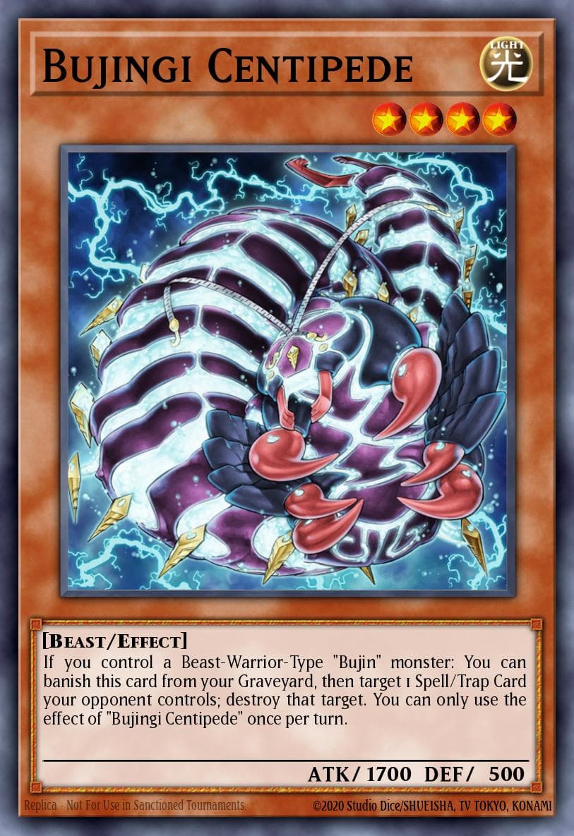 Bujingi Centipede 2014 Yu-Gi-Oh!