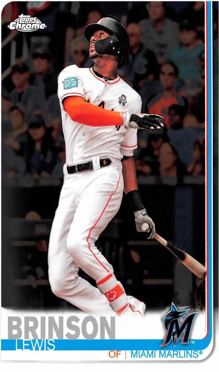 Lewis Brinson 2019 topps