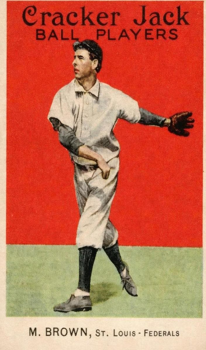 Mordecai Brown 1915 unknown Cracker Jack