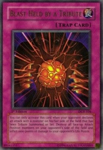 Blast Held by a Tribute 2003 Yu-Gi-Oh! Dark Crisis