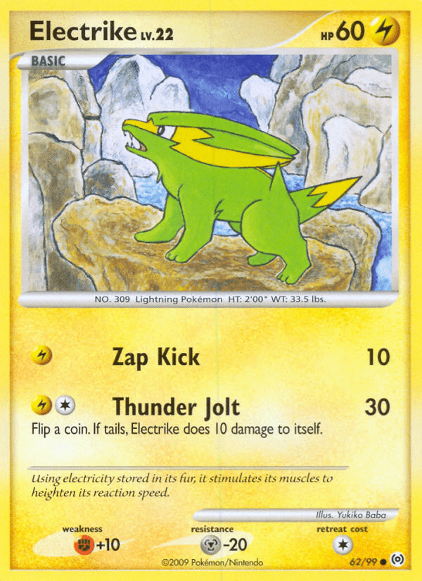Electrike 2009 Pokemon Arceus
