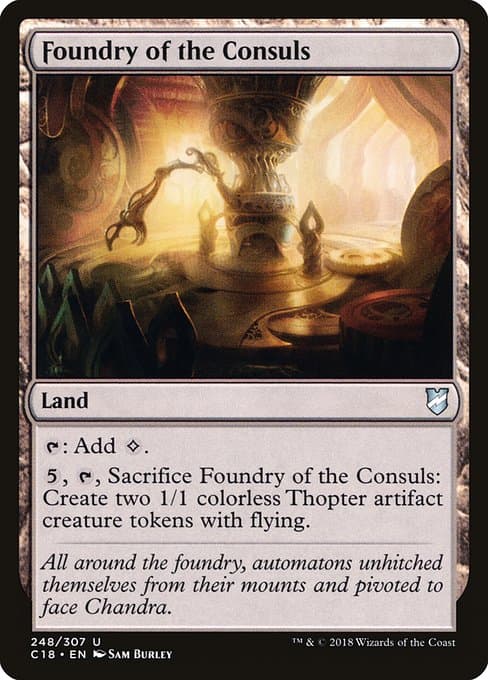 Foundry of the Consuls 2018 Magic: The Gathering Duel Deck: Elves vs. Inventors