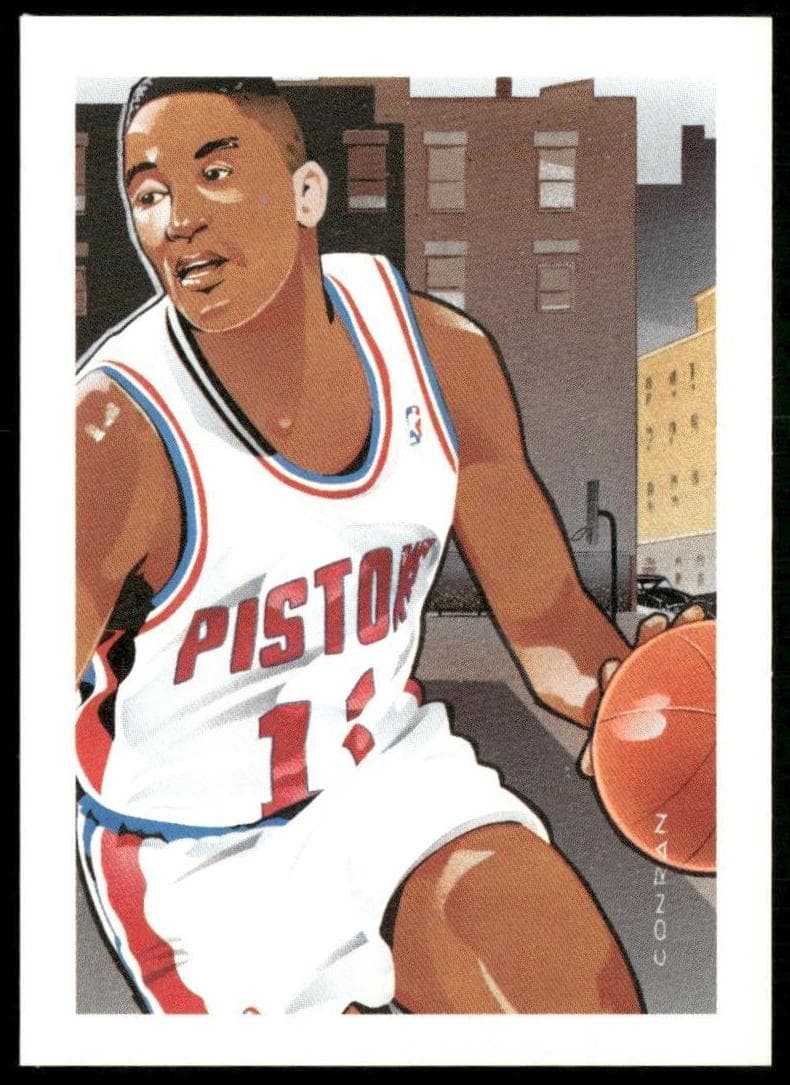 Isiah Thomas 1991 panini Hoops