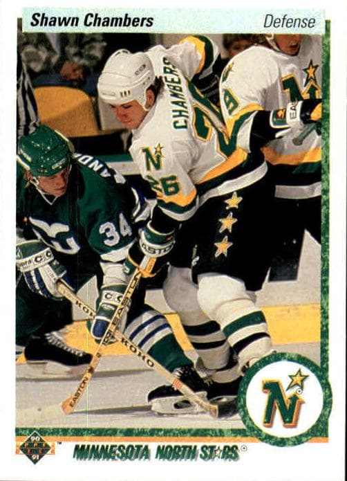 Shawn Chambers 1990 upper-deck Upper Deck