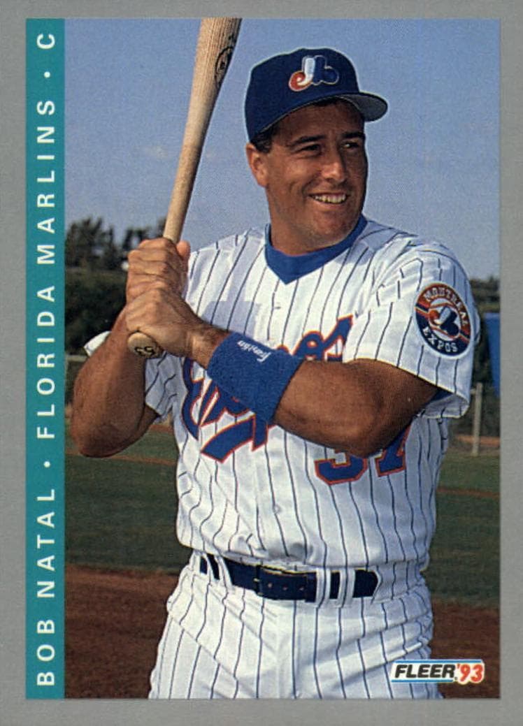 Bob Natal 1993 fleer Fleer