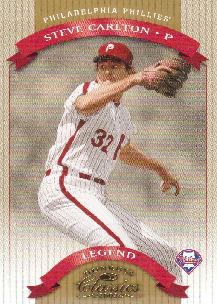 Steve Carlton trading card