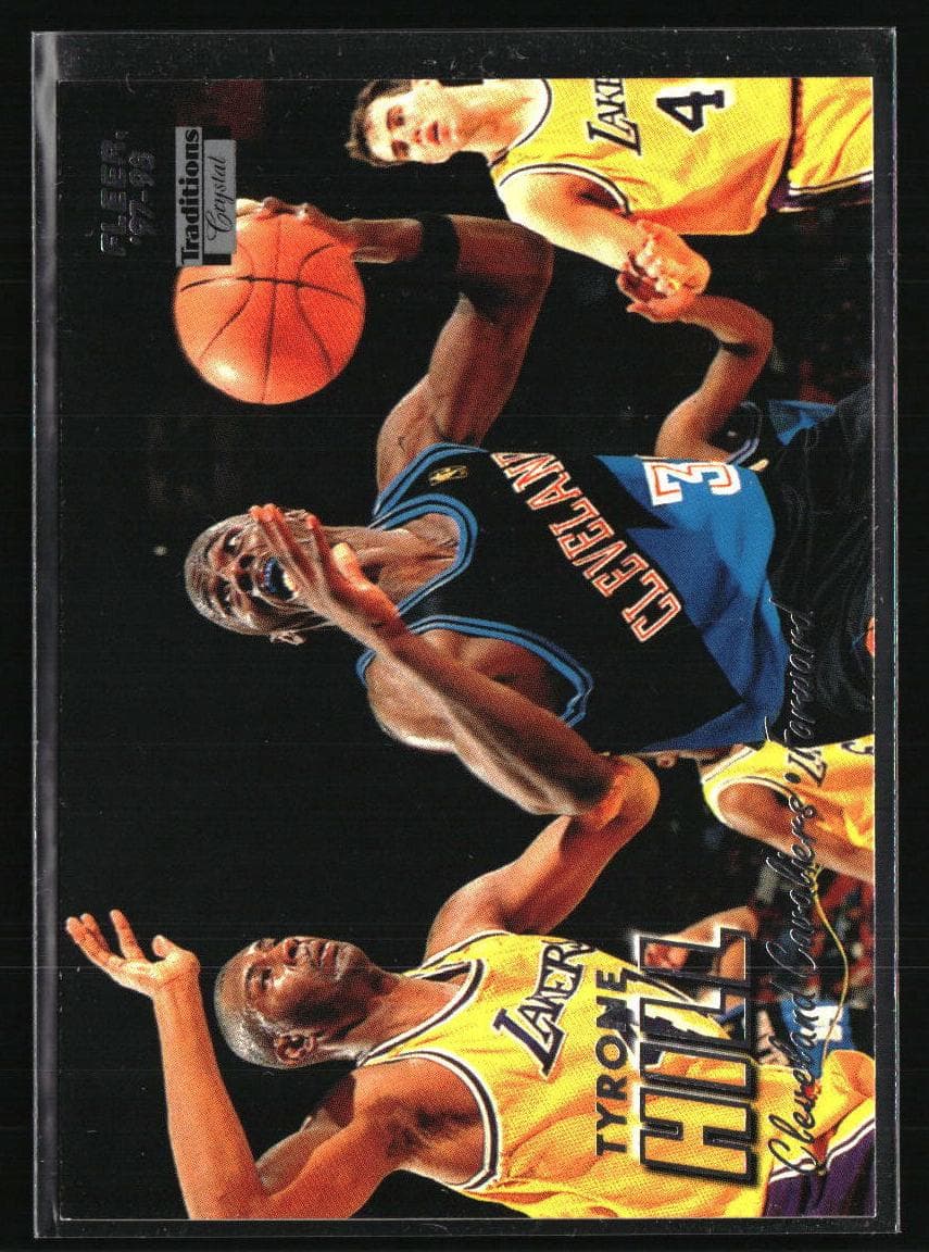 Tyrone Hill 1997 fleer Fleer