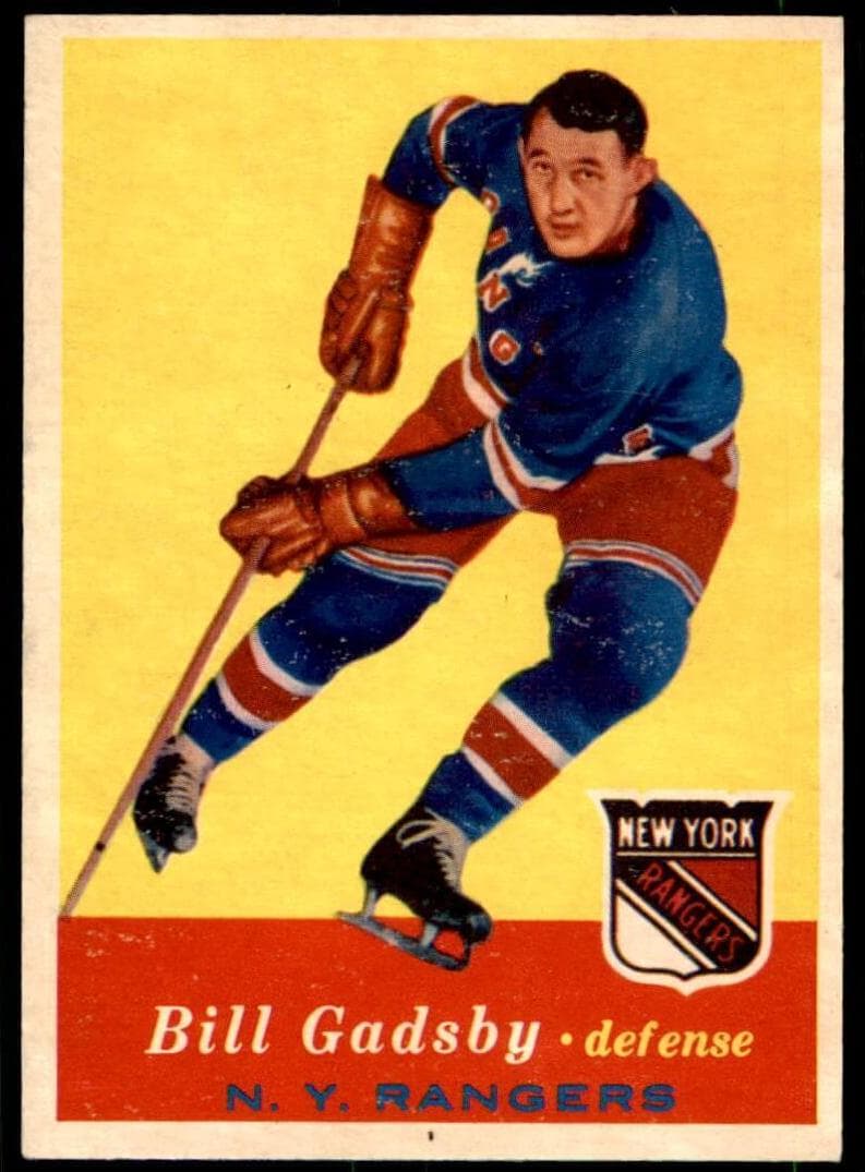 Bill Gadsby 1957 topps Topps
