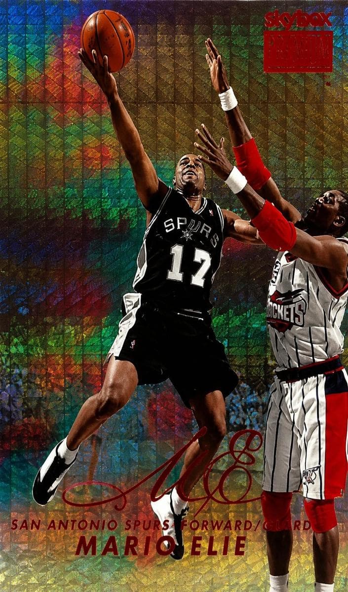 Mario Elie 1998 fleer SkyBox Premium