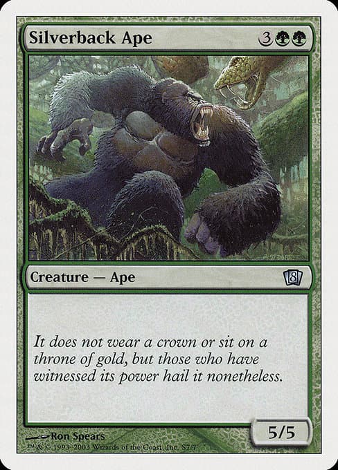 Silverback Ape 2003 Magic: The Gathering 8th Edition