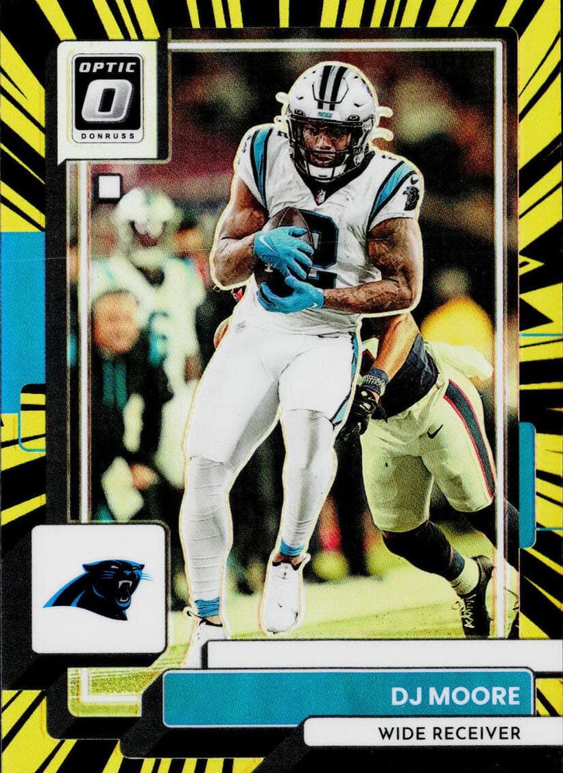 DJ Moore 2022 panini Donruss Optic